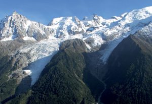 11.   Le glacier des Bossons : un glacier de versant