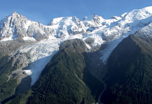 Le glacier des Bossons : un glacier de versant