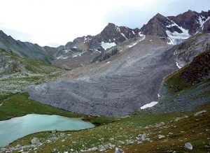 Un glacier rocheux en Valais (Suisse) © A. Zryd