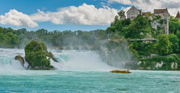 Les chutes du Rhin à Shaffhausen