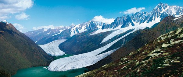 Reconstitution paléoenvironnementale de la vallée de Chamonix. aujourd'hui et au Dryas récent.