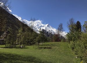 La moraine du Parc Couttet