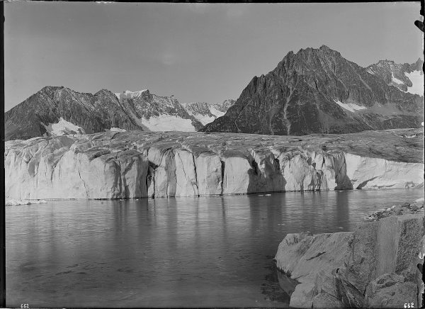 Le lac de Märjelen vers 1855