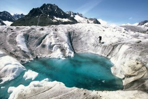 Lac supra-glaciaire © Tournaire