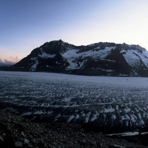 Aletsch, soir d'été ©P Tournaire