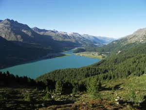 Le lac de Silvalpana, héritage de l'ancien glacier de l'Inn©F Amelot