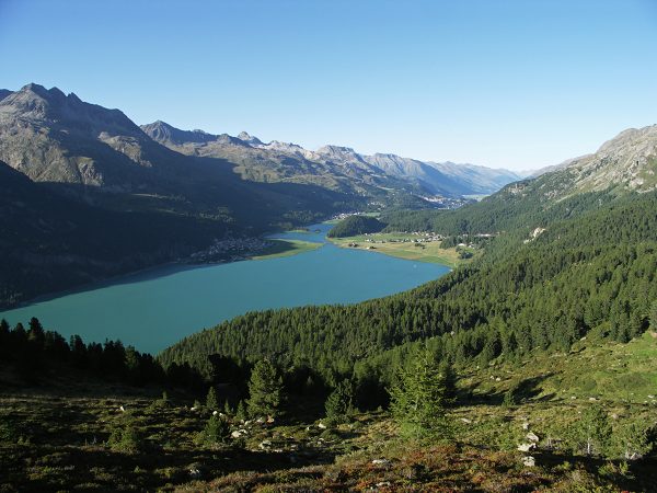 Le lac de Silvalpana, héritage de l'ancien glacier de l'Inn©F Amelot