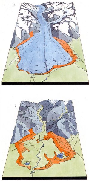 Le glacier de la Baltée et le lobe glaciaire d'Ivréa au Pléistocène moyen