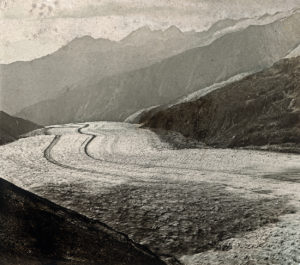 Le Grand glacier d’Aletsch vers1860 photo de A Braun © S Coutterand