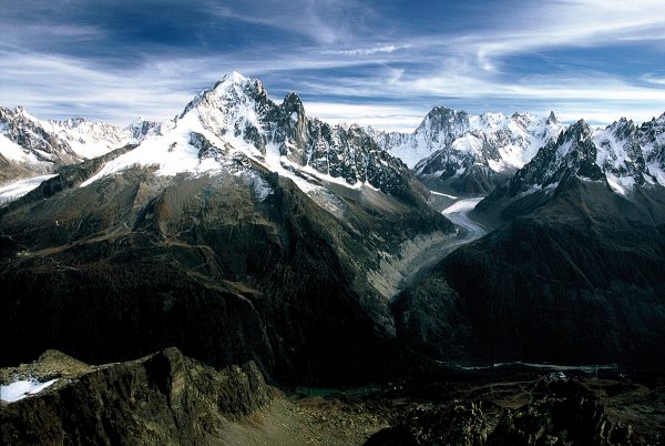 Le bassin de la Mer de Glace aujourd’hui