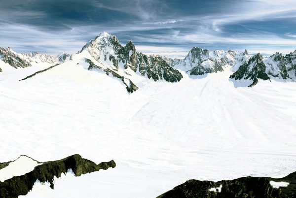 Le bassin de la Mer de Glace au maximum würmien