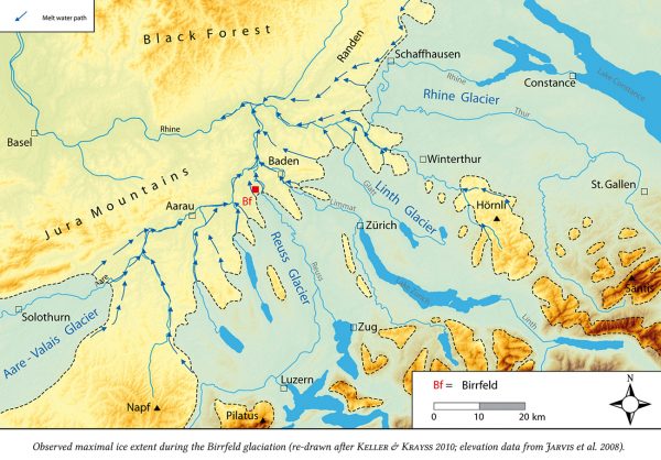 "Birrfeld glaciation" LGM (MIS 4 et 2)