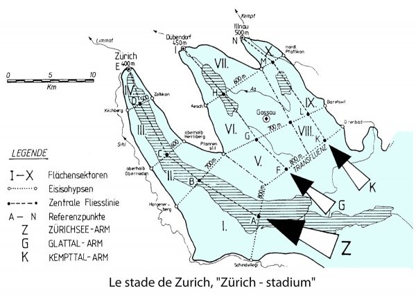 Le glacier de la Linth au stade de Zurich