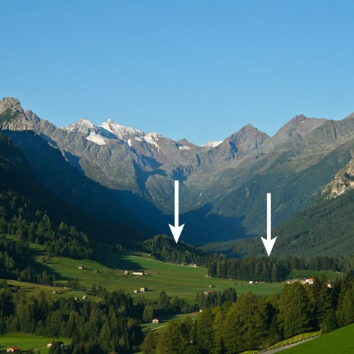 La moraine de Trins, Gschnitztal (Tyrol)