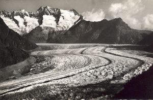 La langue terminale du glacier vers 1925 © A Zryd