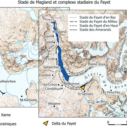 Les stades de Magland et du Fayet