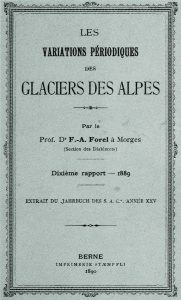 Le professeur suisse François-Alphonse Forel
