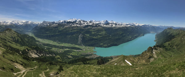 La vallée de l'Aar entre Innertkirchen et le lac de Brienz