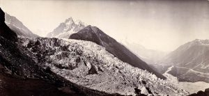 Le glacier des bois vers 1890