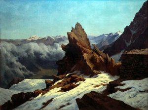 Gabriel Loppé Grands Mulets