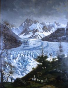 Fig Mer de Glace 1860 Musee Alpin.Bricaro